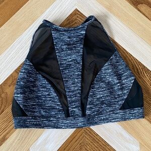 Victoria's Secret Charcoal and Black Mesh Bra